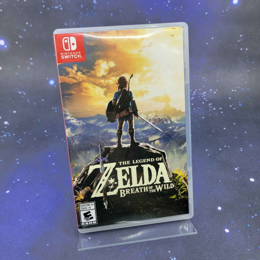 The Legend of Zelda Breath of the Wild Nintendo Switch Game HAC-P-AAAAA USA